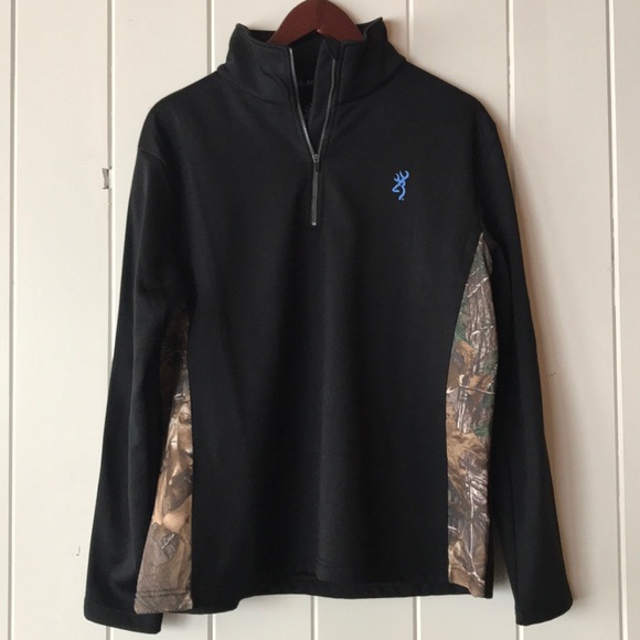 browning quarter zip pullover